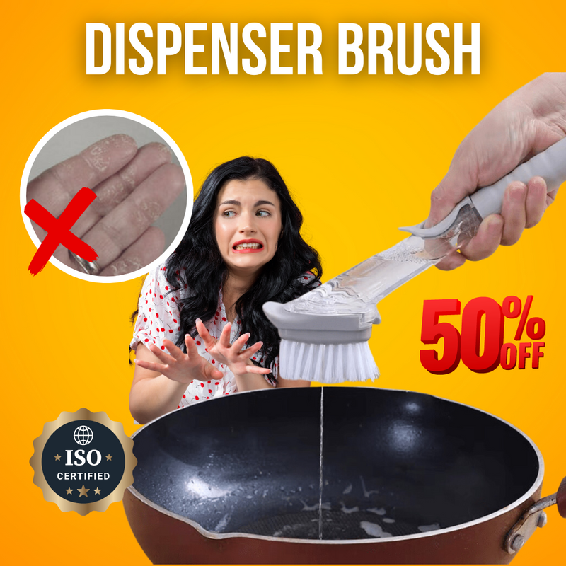 Cepillo Dispensador 3 en 1  - Disper brush [ORIGINAL Y VERIFICADO]