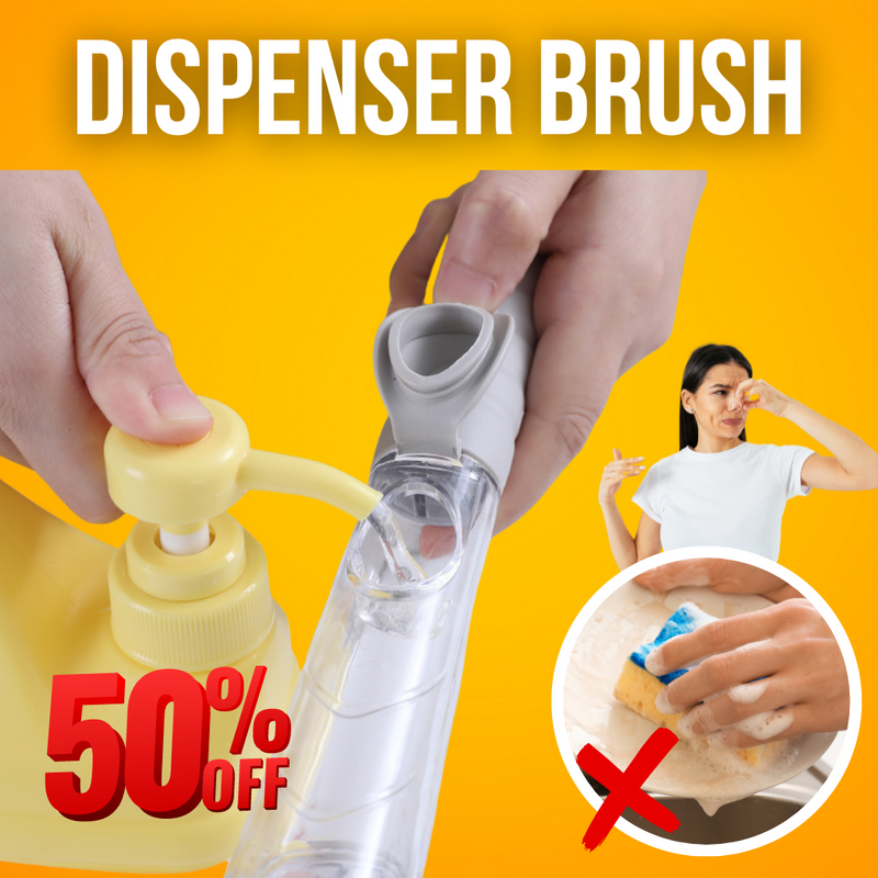 Cepillo Dispensador 3 en 1  - Disper brush [ORIGINAL Y VERIFICADO]