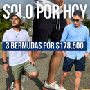 PACK BERMUDAS EN DRIL ELÁSTICO [PROMO SOLO POR HOY]