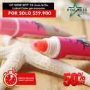 KIT WOW WTF® X6 Unds Brillo Color permanente [ 50% OFF]