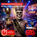 Mascara super realista de latex para Halloween con 50% OFF