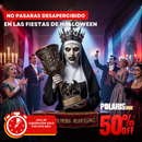 Mascara super realista latex de la Monja para Halloween con 50% OFF
