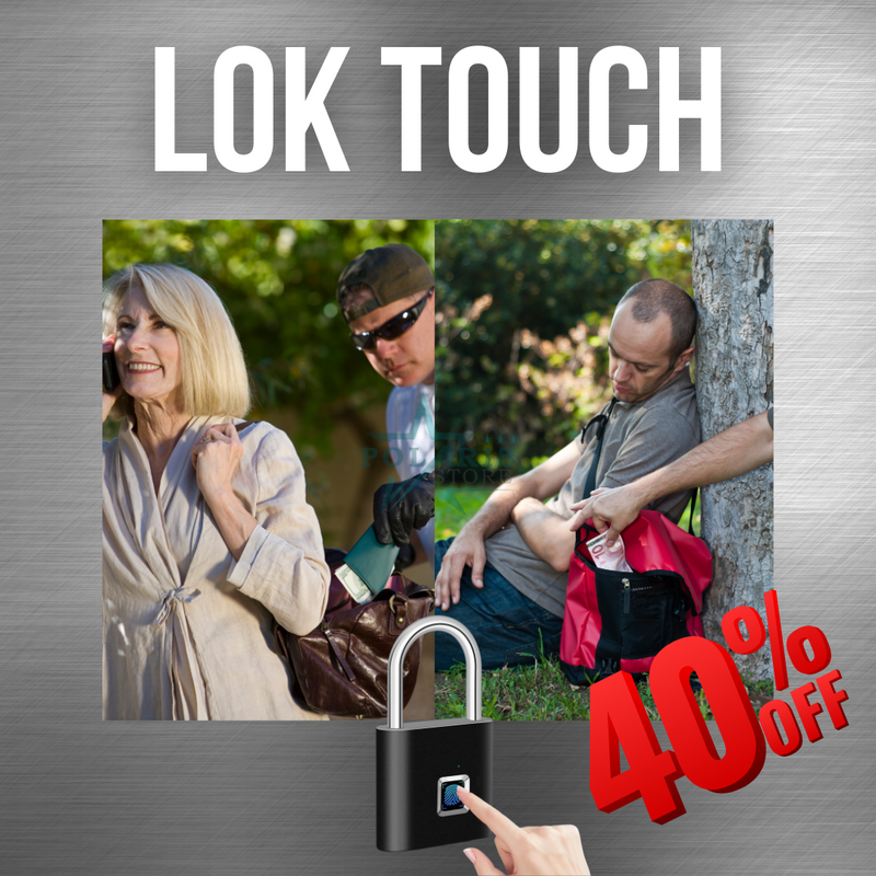 LOK TOUCH - Candado inteligente (SEGURIDAD AL TOQUE)