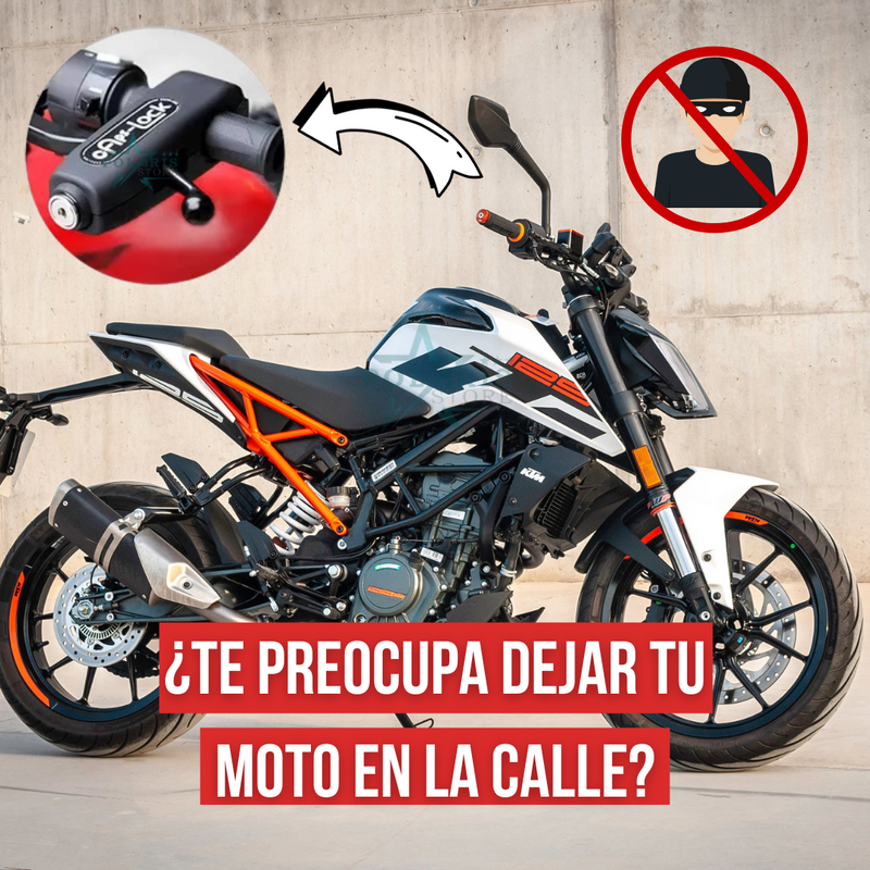 MOTO BLOCK - SEGURO ANTI R0B0 PARA MOTO [50%OFF]