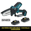MINI MOTOSIERRA ELECTRICA + BATERÍA & CADENA EXTRA 50% OFF